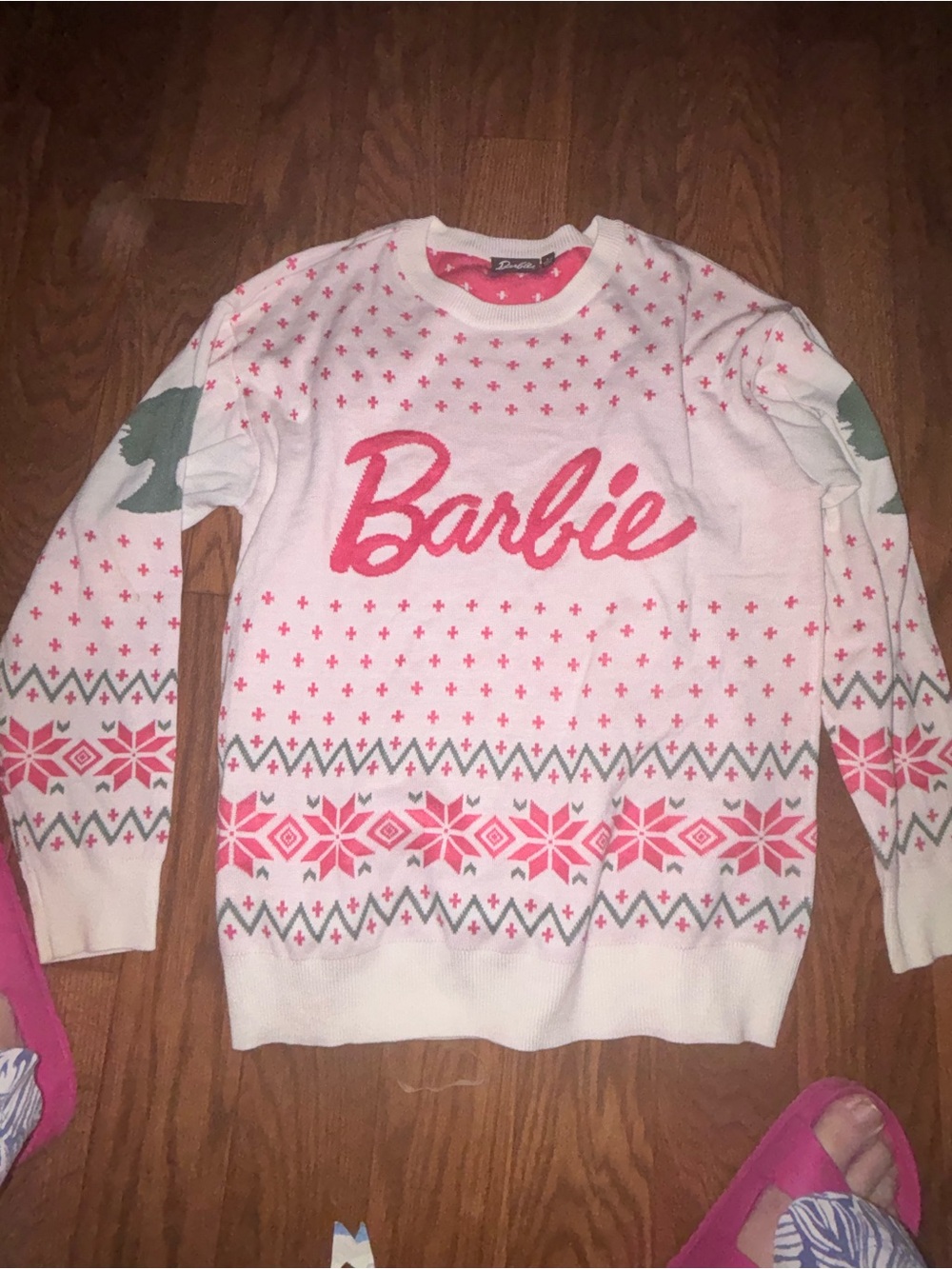Barbie Christmas sweater size large